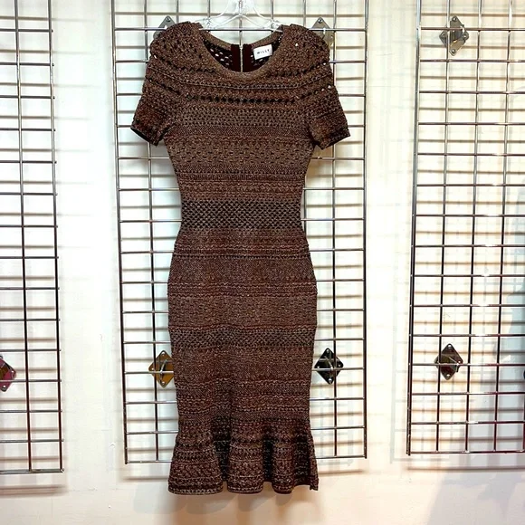 Milly | Dresses | Milly Sweater Knit Dress Short Sleeve | Poshmark